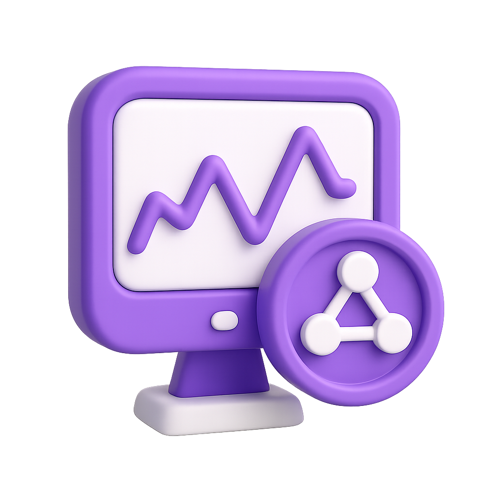 Ícone de Monitoramento de Rede